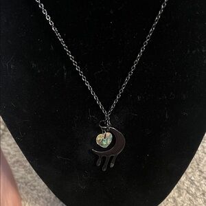 Lovesick Necklace with Iridescent Crystal Pendant